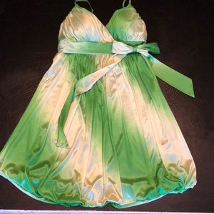 Green Ombré Dress